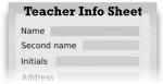Teacher Info Sheet 